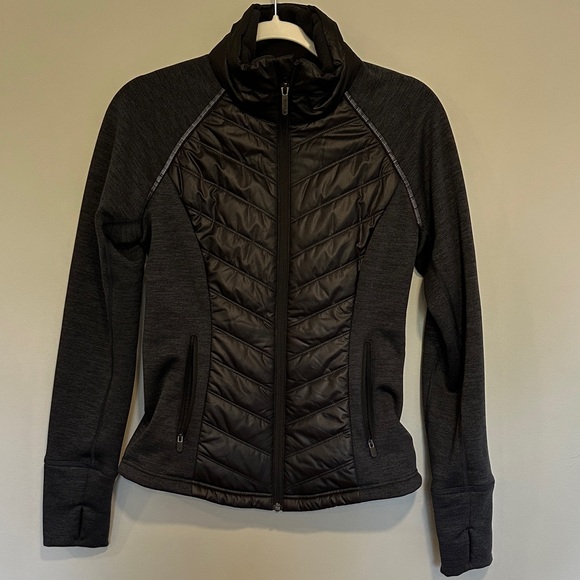 Zella Black Puffer Jacket - Picture 1 of 3